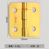 Bisagra pequeña para muebles puerta de armario puerta de armario bisagra plegable accesorios de ferretería para equipaje 30*26mm
