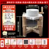 Moinho de pedra pequeno doméstico pequeno retrô máquina de moer manual de empurrar para leite de soja tofu jardim de infância moinho de grafite verde cânhamo antigo