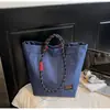 Cuerda de Escalada Estilo Japonés Impermeable para Exteriores, Ligera, Bolso Casual de Nailon para Mujer, Duradero y Resistente al Desgaste, Bolsa de Hombro de Gran Capacidad para el Día a Día