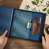 Regalo para el Día del Maestro Cuaderno A5 con Logo Personalizado, Engrosado, Set de Caja de Regalo Estilo Chino, Regalo de Alto Valor para Maestros
