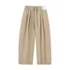 Calças longas de algodão confortáveis, com caimento solto estilo japonês, calças finas casuais femininas, novas calças versáteis de perna larga 2026 487589