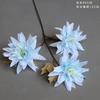 Casamento Flor Azul Material Flor Artificial Flor de Seda Rosa Hortênsia Peônia Flor Auditório de Casamento Floricultura Decoração Arranjo de Flores Caminho Flor-guia