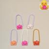 Não. 8 Acessórios de Plástico de Pato Material DIY Chapéu Balanço Cadeira de Balanço Boia Skate Decoração de Brinquedo
