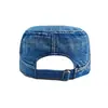 Boné Militar de Aba Reta Amazon para Homens e Mulheres com Circunferência Craniana Grande, Boné de Aba Estiloso, Viseira de Proteção Solar em Jeans Lavado, Boné de Baseball