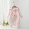 Enterizo de Doble Capa para Primavera y Otoño, Atuendo de Bebé Súper Elegante, Pieza Única para Bebés Pequeños, Lindo y Adorable para Usar en Otoño