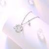 Colar original Dopamina Moonstone Planet Glaze Stone Fairy Mori Ins Nicho Light Luxo All-match Wool Chain