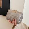 Pequeno Chanel Estilo Tecido Padrão Cosmético Bolsa Grande Capacidade Alto Valor de Cor Viagem Armazenamento Cosmético Bolsa Impermeável Lavagem Bolsa Nicho