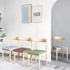 Cadeira de Jantar, Cadeira de Dormitório, Banqueta para Mesa de Estudo, Cadeira Doméstica de Chifre Imitando Madeira, Cadeira com Encosto, Cadeira Simples para Mesa de Jantar