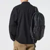 Chamarra Estilo Camisa de Trabajo para Hombre, Camisa Casual para Primavera y Otoño, Moderna Chaqueta Cardigan de Felpa Holgada para Otoño e Invierno para Hombre
