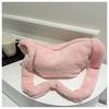 2023 Nova Pelúcia Fofa Feminina Elegante Casual Bolsa de Ombro Transversal para Mulheres, Moderna e Versátil