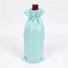 Saco de Pano para Vinho Tinto Saco para Degustação às Cegas 15*35cm Cordão à Prova de Pó Bolsa de Linho Imitação Linho Saco para Presente para Armazenar Garrafas de Vinho