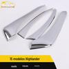 Adequado para 15 Highlander taillight sobrancelha tiras brilhantes Highlander porta-malas bagageira luz sobrancelha guarnição decorativo adesivos acessórios