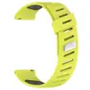 Nuevo Modelo del Fabricante Adecuado para Huawei, Samsung, Garmin, Gaochi, Suunto, Huami Correa de Reloj de Silicona con Hebilla Bicolor y Agujero Inclinado de 22 mm