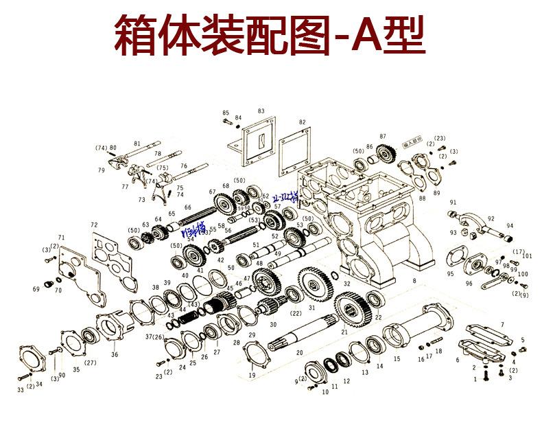 履带底盘变速箱
