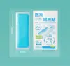 Parche Médico Refrigerante Haishi Hainuo para Reducción de Fiebre, Compresa Fría Física para Alivio de la Fiebre, Compresa Fría para Mujeres Embarazadas y Niños