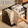 Caja de Almacenamiento de Archivos de Escritorio, Estante de Almacenamiento de Información de Escritorio, Organizador de Libros y Papelería para Dormitorio de Estudiantes, Marco de Archivos A4