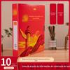 Impressão colorida Party Building File Box Papelão PP Plástico Thickened Party Building Data Box Bronzing Data File Box