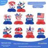Natal, Dia da Independência Americana, Decorações de Mesa em Favo de Mel, Suprimentos para Decoração de Festa, Decorações de Centro de Design, Decorações de Mesa Personalizadas Criativas