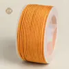 Corda Redonda Pequena 2mm 3mm Pulseira Artesanal Cordão para Colar Cordão para Pingente Fio para Joias Cordão DIY Venda por Atacado