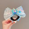 Accesorio para el Cabello de Corona de Princesa para Niñas Herramienta para Moños Infantiles Pasador de Brillo para Niña Pequeña Pinza para Cola de Cabello en la Parte Posterior de la Cabeza para Niñas