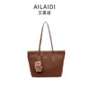 Bolsa Feminina Mais Vendida Alta Qualidade City33 Padrão Clássico Grande Capacidade Tote Fashionável Versátil Bolsa de Ombro