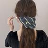 Estilo Coreano Tela Color Sólido Morandi Ins Accesorios para el Cabello Seersucker Cuerda para el Cabello Banda de Goma Cuerda para el Cabello Tocado Elegante Flor Anillo para el Cabello de Intestino Delgado Grande