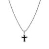 Collar con colgante de Cruz de Diamante, marca de moda, cadena combinable, para hombre, moderno, nicho de lujo ligero de alta calidad, accesorios para hombre