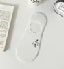 Calcetines Invisibles de Malla Fina de Verano para Mujer, Calcetines de Algodón Blancos Sencillos Estilo Japonés, Calcetines Cortos de Perrito de Dibujos Animados, Calcetines Zhuji