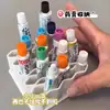 Caja de Almacenamiento de Pomada de Escritorio Compartimento para Pomada Artefacto Organizador Multifuncional para el Hogar Tubular Pequeño Estante de Clasificación y Almacenamiento para Pomadas