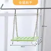Liquidação de Superávit de Comércio ExteriorBrinquedos para Hamster e Hamster Dourado, Balanço de Madeira Ecológico, Ponte de Balanço para Entretenimento e Decoração, Ponte do Arco-Íris