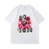 Camiseta Casual 2025 para Hombre y Mujer de Manga Corta Diaria Casual Estampado de Letras Holgada de Manga Corta Al por Mayor