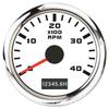 Tacômetro universal com motor modificado de 52 mm 3/4/6/7 / 8K adequado para carros, barcos, iates 9-30V