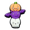 Tamancos com Tema de Halloween, Flores para Sapato, Fivelas para Sapato, Decorações Removíveis para Sapato de Borracha Macia em PVC, Spot de E-commerce Transfronteiriço