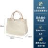 Personaliza rápidamente Bolsas de Lona Elegantes con Logos Impresos, Bolsas Tote Satchel Estéreo, Gruesas y Personalizables para Impresión, Personalizadas Según Dibujos