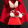 Bolsa de mão criativa para flores, bolsa de flores, caixa de flores à prova d'água, presente, cesta de flores, bolsa de mão, embalagem de flores