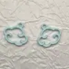 Cadena para Teléfono de Laca Pintada en Spray con Nube Linda DIY Joyería de Color Macarrón Accesorios de Aleación Producto Nuevo
