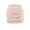 Falda de Punto con Adorno de Encaje Verano 2026 para Mujer, Estilo Coreano, Moderna, Adelgazante, Falda Corta Plisada de Moda