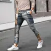 Verano 2026 Nuevo Transfronterizo Europeo y Americano Impresión 3D Delgado Casual Pantalones Simples Ajustados Rectos de Pierna Tendencia Ropa de Hombre