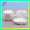 Frasco de creme com aro prateado 200g, frasco de cera para cabelo, frasco de pomada, frasco dosador de máscara de argila 200ml, frasco de máscara facial, frasco de creme, frasco de cera para carro