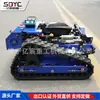 Cortacésped Robot con Control Remoto, Oruga Todo Terreno, Cortacésped para Banda Verde y Huerto con Control Remoto