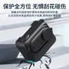 Para piedra sombreada Insta360GO3S funda protectora de silicona go3s cámara de pulgar funda protectora anticaídas accesorios