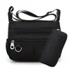Bolsa Grande Capacidade para Mulheres de Meia-Idade e Idosas, Bolsa de Lona Oxford de Nylon, Bolsa de Ombro Transversal, Bolsa Impermeável para Mãe