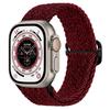 Nuevo Modelo Adecuado para Correa de Apple Watch Apple Iwatch11 Versión Arcoíris Correa Tejida Correa de Nailon Ajustable