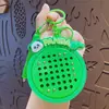 Llavero de Tablero de Dibujo con Bolas de Acero Magnético para Alivio del Estrés de Gato Lindo Juguete de Dibujos Animados Adorno Divertido Colgante para Bolsa Venta al por Mayor