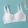 Sutiã para Meninas em Desenvolvimento, Colete Esportivo Fino de Verão para Alunas do Ensino Fundamental e Médio com Absorção de Choque, Roupa Íntima Anti-Impacto para Meninas