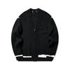 Chaqueta de punto Momaik Fashion con cuello en V para hombre Estilo Otoño 2026 Líneas Asimétricas Color Contrastante Chaqueta para Hombre 20536