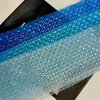 Malla Americana Personalizada Medio Dura Foil Plateado Caliente Especificación Tela de Puntos Tela para Falda Tutú DIY Disfraz de Escenario de Baile