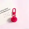 Llavero de Bolita Esponjosa Linda y Colorida Versátil Multicolor Hermanas Adornos Hechos a Mano DIY Dijes para Bolsos Material al por Mayor