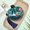 Festival del Bote del Dragón Accesorios Hanfu bordado brocado bolsita bolsita bolsa vacía estilo antiguo portátil halter monedero de pelo fetal colgante