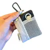 Súper útil monedero mini cordón para teléfono tarjetero multifuncional colgante llave audífono bolsa cuadrada pequeña portátil